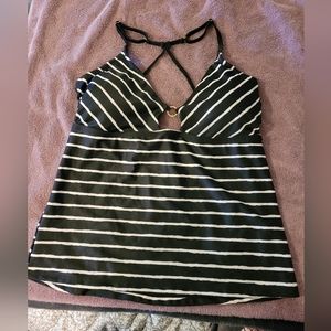 NWOT women's strappy swim tank top